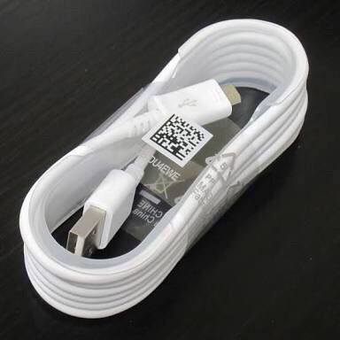 1 METER LONG WHITE MICRO USB CHARGING ANROID CABLE PIN HIGH QUALITY