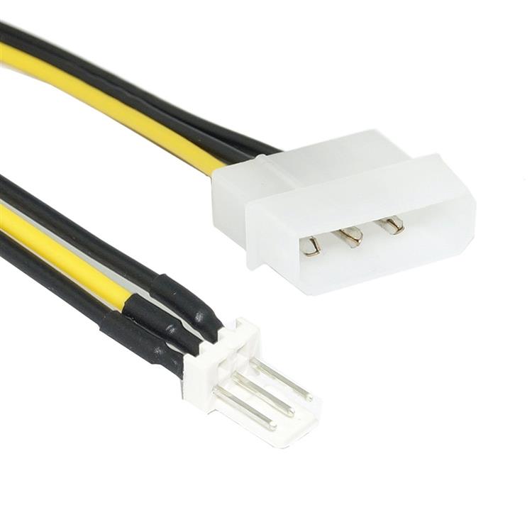 CPU Fan Power cable 3 pin to 4 pin