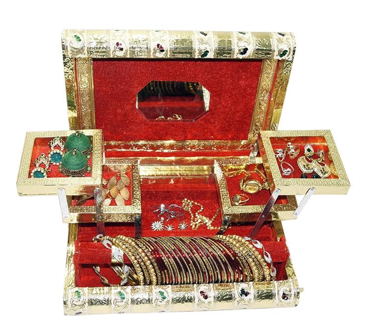 Meenakari Jewellery box (11x8)