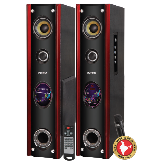 intex woofer with 4 speaker