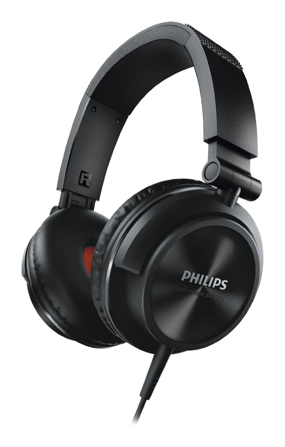 PHILIPS SHL-3210 ON-EAR HEADPHONES (BLACK)